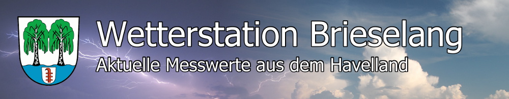 Wetterstation Brieselang - Banner